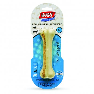 Pressed Rawhide Bone L - 20,5 Cm