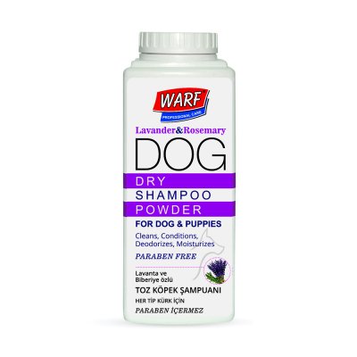 Köpekler İçin Lavanta ve Biberiye Özlü Toz Şampuan - 150 gr.